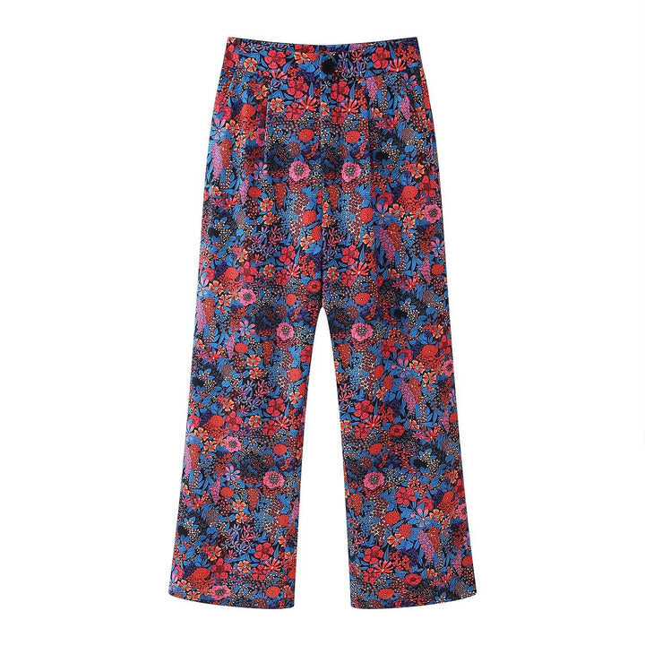 Floral Trousers